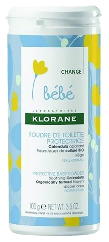 Klorane Bébé Poudre de toilette protectrice